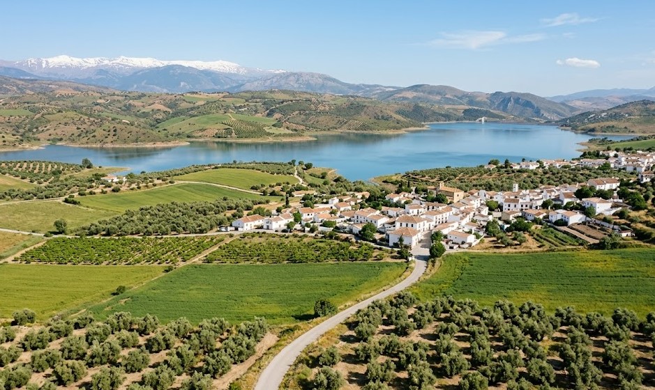 Paisaje rural de Caparacena y el entorno de Cubillas